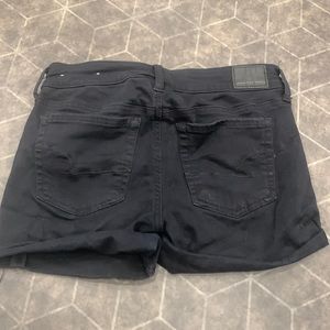 Black American Eagle Jean Shorts